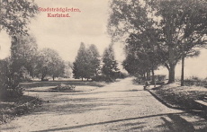Karlstad Stadsträdgården 1913