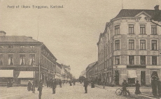Parti af Västra Torggatan, Karlstad