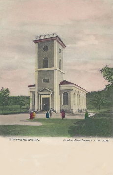 Örebro, Brefvens Kyrka 1904