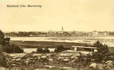 Karlstad från Marieberg 1918