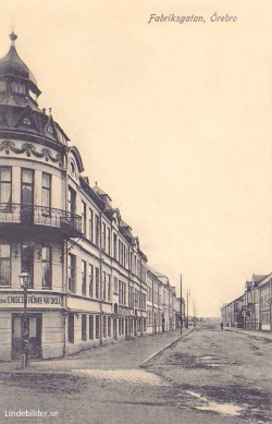 Fabriksgatan, Örebro 1908