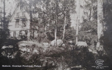 Karlstad, Molkom. Graninge Pensionat, Parken 1928