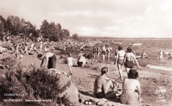 Skutberget, Södra Badstranden 1956