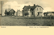 Hallstahammar, Kolbäck, Molins Villa och Telegrafstationen 1904