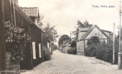 Trosa, Västra gatan 1914