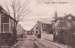 Trosa Östra Storgatan 1910