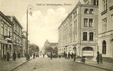Örebro, Parti av Drottninggatan  1922