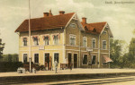 Storå Järnvägsstation 1920