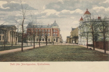 Kristinehamn, Parti från Järnvägsparken 1906