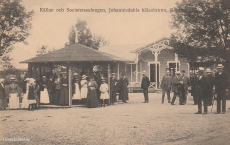 Källan och Societetssalongen, Johannisdahls Hälsobrunn,  Köping
