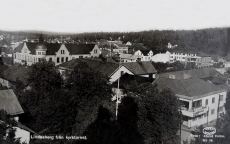 Lindesberg från Kyrktornet 1942
