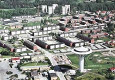 Örebro, Flygfoto över Svampen 1969