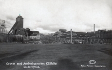 Gruvan med Anriktningsverket Källfallet, Skinnskatteberg 1934