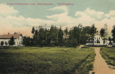 Fellingsbro, Läkarebostad och Slöjdskolan 1908