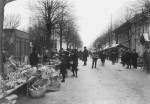 Örebro Hindersmässomarknad Kungsgatan 1914