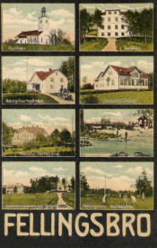 Fellingsbro Vykort 1908