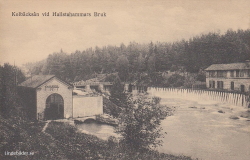 Kolbäcksån vid Hallstahammars Bruk 1914