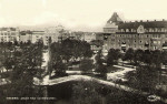 Örebro Utsikt från Centralparken 1930