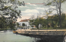 Örebro, Parti af  Slottsparken 1924