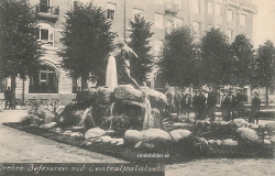 Örebro Befriaren vid Centralpalatset 1914