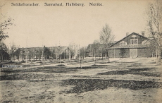 Hallsberg, Soldatbarackerna Sannahed, Nerike 1904