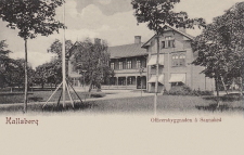 Hallsberg, Officersbyggnaden å Sannahed 1902