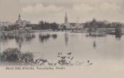 Parti från Svartån, Vasastaden, Örebro 1905