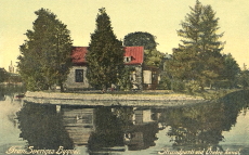 Strandparti vid Örebro Kanal