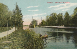 Örebro. Parti från Kanalen 1914