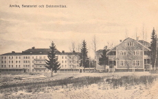 Arvika Sanatoriet och Doktorsvillan 1920