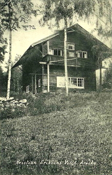 Kristian Eriksons villa, Arvika 1915