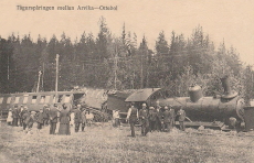 Tågutspårning mellan Arvika-Ottebol