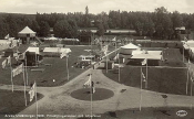 Arvika Utställningen 1933, Försäljningskiosker och Nöjesfältet