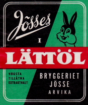 Arboga Bryggeriet Jösse, Lättöl klass 1