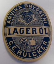 Arvika Bryggeri, Lageröl, C.E. Rülcker