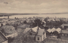 Vy över Arvika 1918