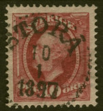 Storå Frimärke 10/1 1897