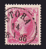 Storå Frimärke 14/1 1886