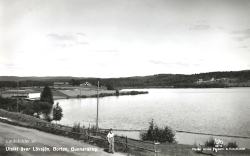 Utsikt över lövsjön, Bortan, Gunnarskog