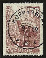 Kopparberg Frimärke 9/5 1959