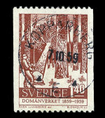 Kopparbergs Frimärke 7/10 1959