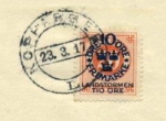 Kopparberg Frimärke 23/3 1917