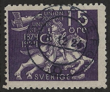 Kopparberg Frimärke 8/12 1924