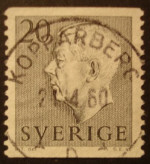 Kopparbergs Frimärke 21/4 1960