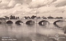 Degerfors. Bron över Letälven, Åtorp 1952