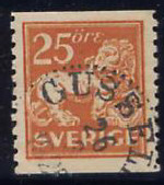 Gussleby frimärke