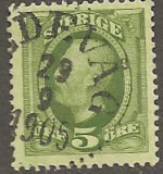 Vedevåg frimärke 29/9 1905