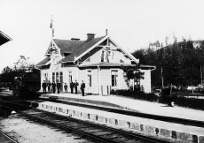 Kopparberg, Hörkens Järnvägsstation