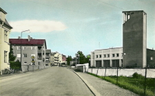 Hedemora Bergslagsgatan, Brandstationen 1943