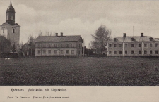 Hedemora, Folkskolan och Slöjdskolan 1906